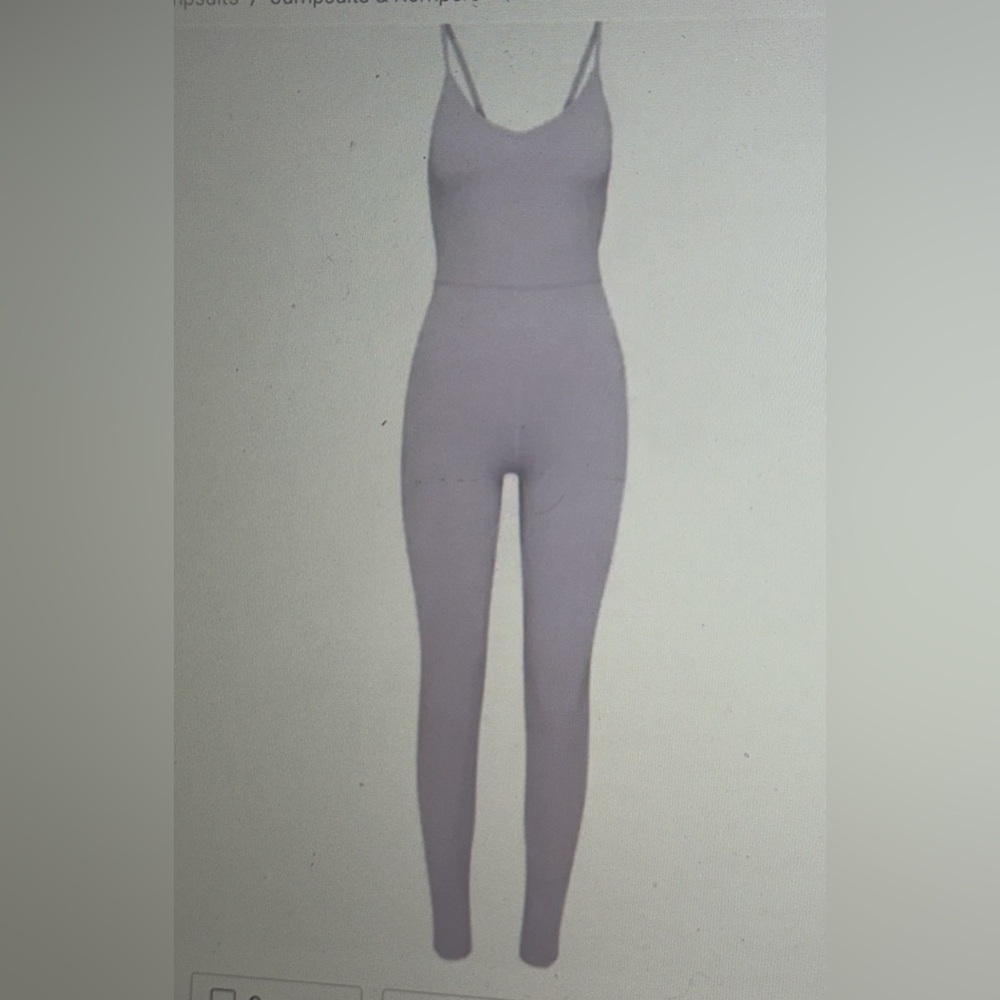 Aritzia Wilfred Free Black Spaghetti Strap Jumpsuit